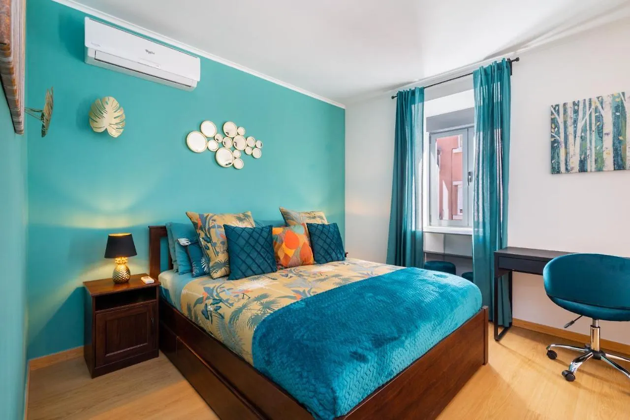 Whome Premium Family Apartment W/ Lift, Ac & Barbecue Lisbona 0*,